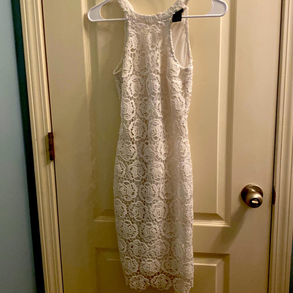 Casual white dress